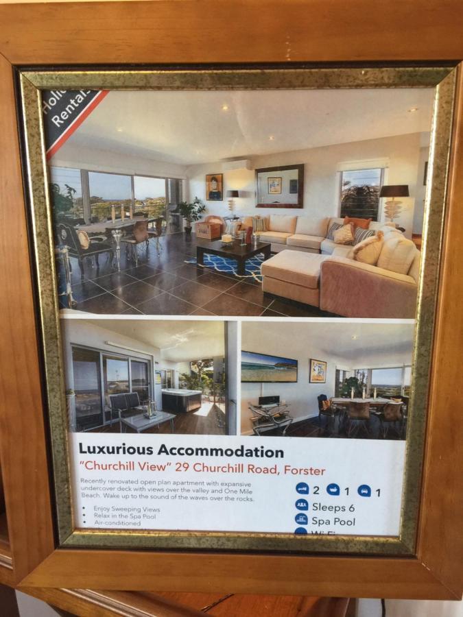 Churchill View Holiday Apartment Forster Exteriér fotografie